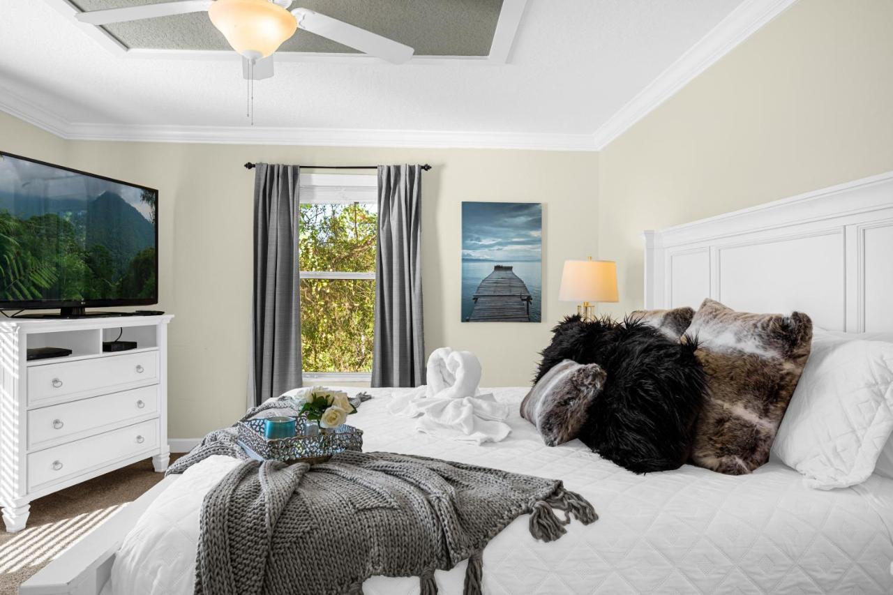 Light Yellow Home Lift Your Mood Near Disney 5Beds 키시미 외부 사진