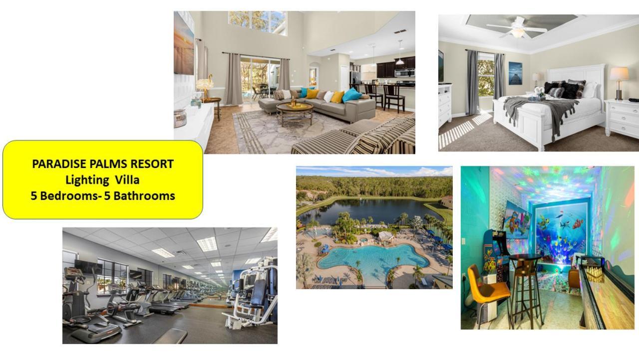 Light Yellow Home Lift Your Mood Near Disney 5Beds 키시미 외부 사진